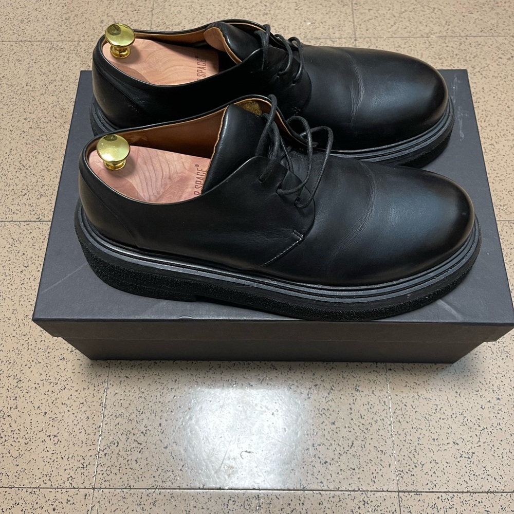 Marsell Black Zuccone Derby’s